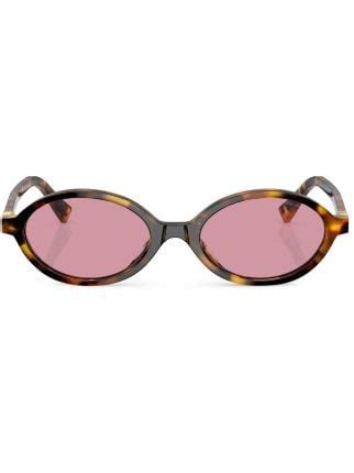 miu miu sunglasses saks|Women's Designer Miu Miu Round & Oval .